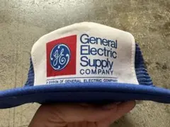激レア USA デッドストック GE ゼネラルエレクトリック トラッカーキャップ