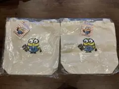 2個セット！新品未使用　ミニオンズ　怪盗グルー　サマートートバッグ