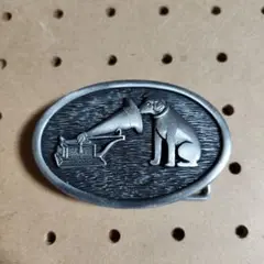 ビクター バックル His Master's Voice HMV ビンテージ