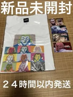 刃牙博限定 範馬勇次郎NANDE Tシャツ　会場限定カード４枚付　新品未開封
