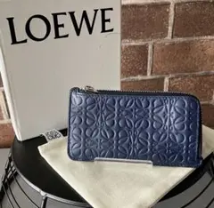 ☆美品☆ LOEWE リピートアナグラム レザー コインケース ロエベ 正規品