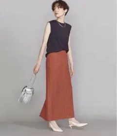 BEAUTYu0026YOUTH Iラインジャカードマキシスカート ロングスカート
