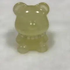 天然シトリンの可愛いくまさん置き物