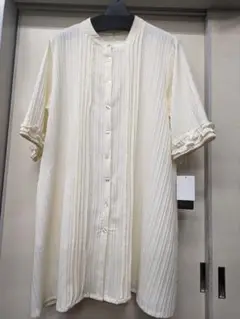 見切り品！！夏物 Buddha オシャレかわいいデザイン　チュニック丈ブラウス