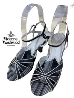 b339Vivienne Westwood メジャー採寸22.5㎝ サンダル靴