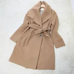ガリャルダガランテ★美品★ロングベルテッドコート★3way★女優襟★キャメル