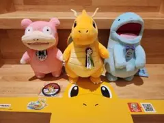 【新品】福井 ポケモンローカルActs物産展 推しポケモン ぬいぐるみ、缶バッジ