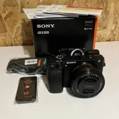 【超美品】SONY α6300パワーズームレンズキット