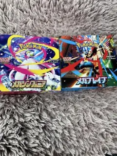 メガブレイブ メガシンフォニア 各1 box シュリンク無し ぺりぺり有り