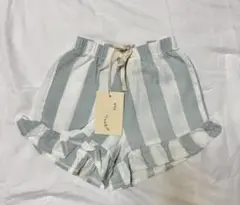 【新品】オーガニックズー ストライプパンツ （1-2y）