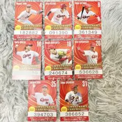 広島 カープ マツダ 抽選券 LUCKY CHANCE CARD CARP