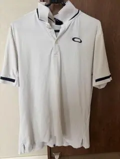 OAKLEY ホワイトポロシャツ Lサイズ