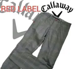 Callaway RED LABEL チェックパンツ