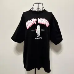 ATTITUDE MAKES STYLE！オバケデザインTシャツ black