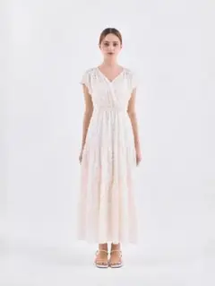 【新品タグ付】MARGA JACQUARD LACE DRESS