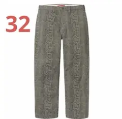 Supreme Snake Print Chino takaさん専用 Supreme Snake Print Chino Pant (SS24) - $148