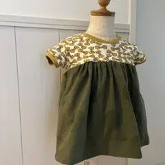 ギャザーカットソーチュニック丈　90サイズ