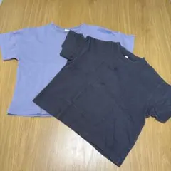 キッズTシャツ　2枚まとめ売り　無印良品　デビロック