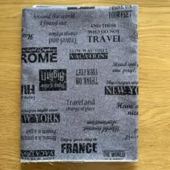 オックス生地　1m 英字