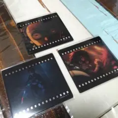 鬼滅の刃 無限城編 お楽しみくじ フィルム風クリアカード 竈門炭治郎 3枚セット