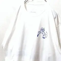 cannabox レイニーデーズ ロゴ Tシャツ ホワイト 白 古着