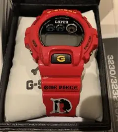 G-SHOCK ワンピースコラボ モンキー・D・ルフィモデル 未使用に近い 限定生産 G-SHOCK×ワンピースコラボ ルフィモデル 電池切｜Yahoo