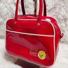 昭和 レトロ Tweety 可愛い ビニール バッグ 非売品 トゥイーティ