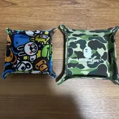 2個セット 中古美品 APE BAPE エイプ TRAY トレイ トレー