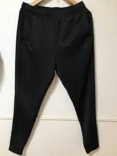 adidas 黒 ジャージパンツ Lサイズ