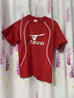 Mizuno 赤色 スポーツ Tシャツ 150 ５時間タイムサービス