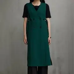 ロングジレ AZUL BY MOUSSY グリーン