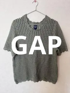 GAP グレー ニットセーター L