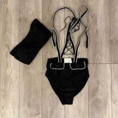 Ameri TRIO SUSPENDER SKIRT SWIM WEAR - メルカリ