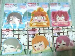 ラブライブ！サンシャイン!! 寝そべりマグネット 6個セット セブンイレブン