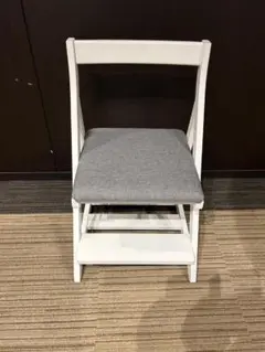 【福岡市限定】【展示品・未使用品】学習椅子 天然木 昇降タイプ