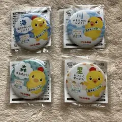 環境省　アヒル隊長缶バッジ