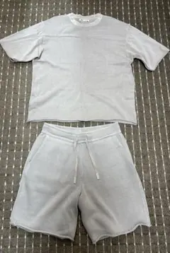 zara ザラ　tシャツ ハーフパンツ　ショーツ　セットアップ　ショートパンツ