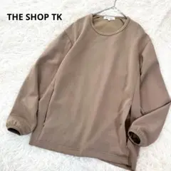 ザショップティーケー TK トレーナー ポケットジップ プルオーバー ベージュ