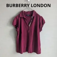 BURBERRY LONDONバーバリーロンドン／ポロシャツ 4 チェック 刺繍