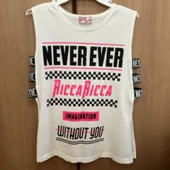RiccaRicca ノースリーブタンクトップ