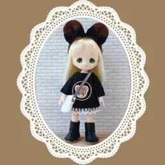 オビツ11サイズの服と小物2025168(色識別番号H)スカート追加