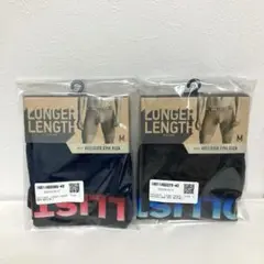 新品　HOLLISTER トランクス　下着　ネイビー　Lサイズ　ロング丈　セット