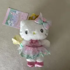 新品未使用キティマスコットホルダー（みんなが主役！ドキドキデザイン）