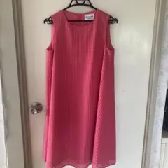 jour merveille ピンク ノースリーブ ワンピース