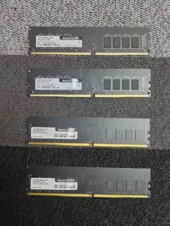 TEAMGROUP 8GB DDR4 2666MHz メモリ 4枚セット