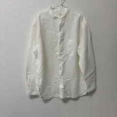 UNIQLO ホワイト 長袖シャツ XL