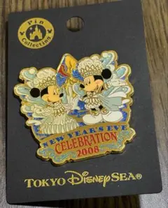 【新品・未使用】ディズニー ミッキー ミニー 2008年 限定 新年ピンバッジ 2025年最新】ディズニーニューイヤー2008の人気アイテム - メルカリ