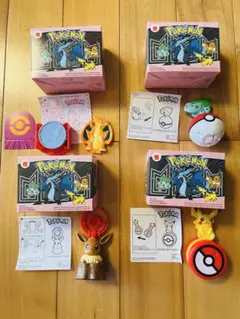 マクドナルド ハッピーセット ポケットモンスター 第2弾 4個セット