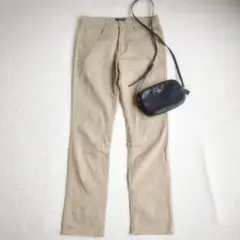 リアルスタンダード◇チノパン ストレート カジュアルパンツ ストレッチ W36