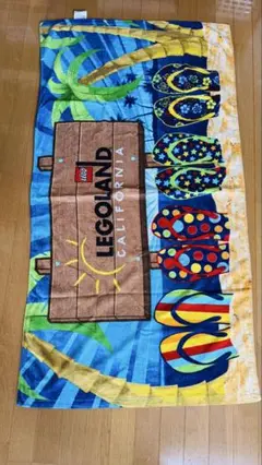 LEGOLAND Californiaビーチタオル(USED) 144×75cm